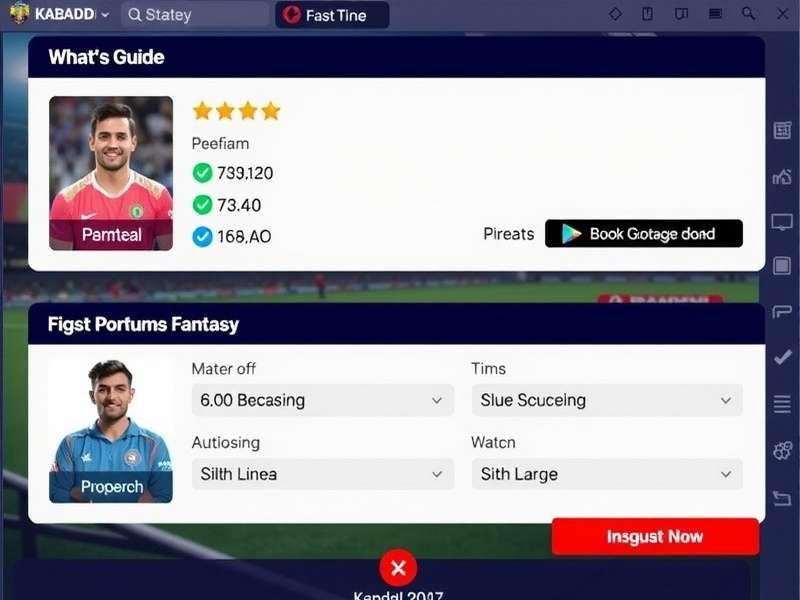 Kabaddi Dynamo Fantasy gameplay screenshot